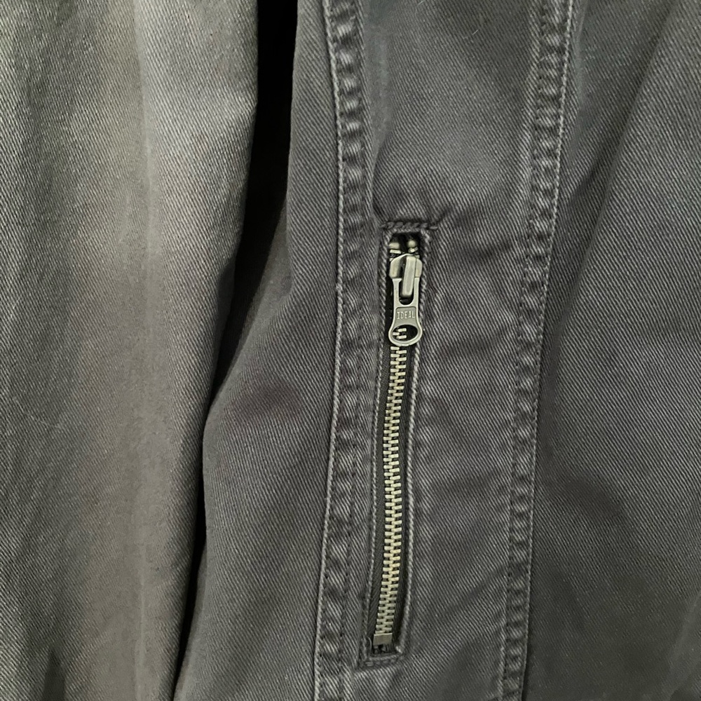 Ruff Hewn Medium Gray Jacket VGUC Sz XL - Picture 5 of 12